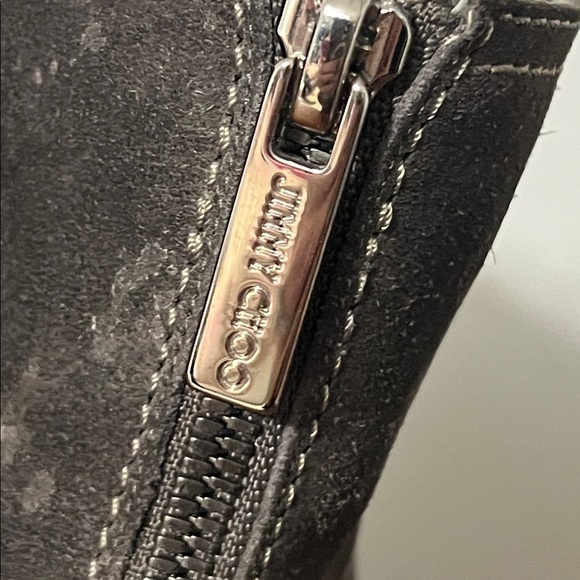 JIMMY CHOO Piper Suede Combat Boots Size 40 - Picture 9 of 14